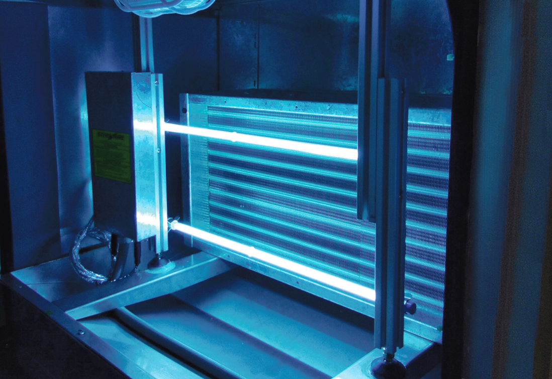 空調機専用設計「UVC殺菌灯」